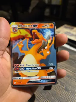 Pokemon TCG Charizard GX Hidden Fates Holo Ultra Rare Card 9/68 NM Condition - Image 3