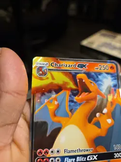 Pokemon TCG Charizard GX Hidden Fates Holo Ultra Rare Card 9/68 NM Condition - Image 4