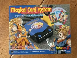 DBZ Dragon Ball Magical Card System Part 1 Full Box ( All 8 cards cartes ) RARE! - Image 1