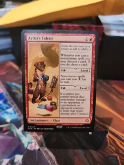 ** Artist's Talent ** [NM] MTG Bloomburrow Rare Standard Modern Legal - Image 1
