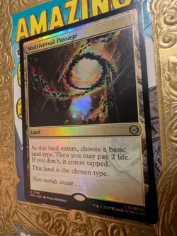 Magic the Gathering MTG Multiversal Passage Marvel's Spider-Man Foil NM - Image 2