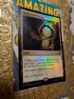 Magic the Gathering MTG Multiversal Passage Marvel's Spider-Man Foil NM - Image 3