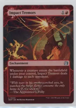 Impact Tremors Magic: Wilds of Eldraine: Enchanting Tales WOT #0044 - Image 1