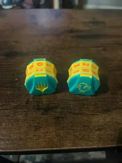 2x MTG Final Fantasy Chocobo Bundle Special Click Wheel Life Counter - Image 2