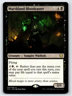 Marshland Bloodcaster R Commander 2021 # 43 NM Normal - Image 1