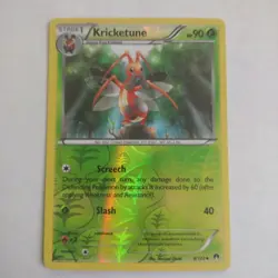 Pokemon - Kricketune - 6/122 - Uncommon - Reverse Holo - XY - BREAKPoint - NM - Image 1