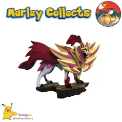 Pokemon TCG Shiny Zamazenta & Zacian Premium Figure Sword & Shield Crown Zenith - Image 4