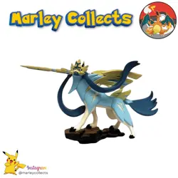 Pokemon TCG Shiny Zamazenta & Zacian Premium Figure Sword & Shield Crown Zenith - Image 5
