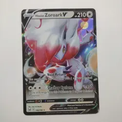 Pokemon TCG Hisuian Zoroark V SWSH Lost Origin 146/196 Ultra Rare Holo NM - Image 1