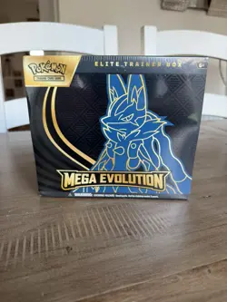 Pokemon Mega Evolutions Lucario Elite Trainer Box ETB Factory Sealed - Image 1
