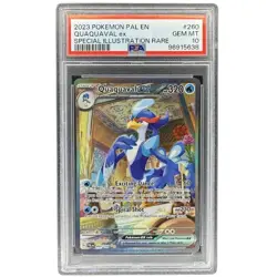 Quaquaval ex 260/193 Special Illustration Rare PSA 10 Pokemon Paldea Evolved - Image 1
