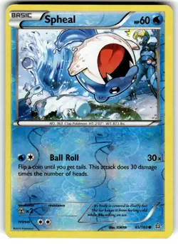 Spheal (45) 45/160 XY - Primal Clash Pokemon TCG MP - Image 1