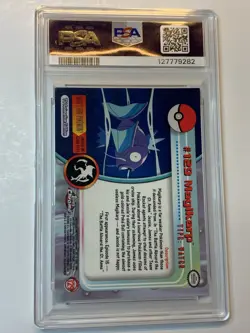 2000 Topps Chrome Pokemon Series 2 #129 Magikarp PSA 8 NM-MT - Image 2