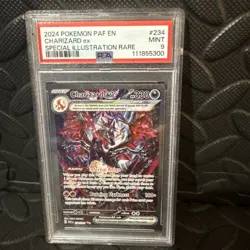 2024 Pokemon Paldean Fates Charizard EX 234/091 Special Illustration PSA 9 MINT - Image 1