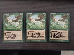 Seedtime Judgement Card X 3 Signed By Artist Rebecca Guay Magic The Gathering - Image 1
