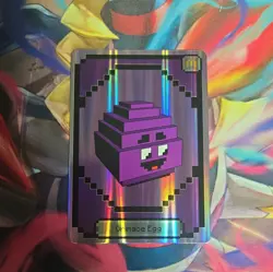 2025 A Minecraft Movie McDonald’s Grimace Egg Card With Unused Code! CARD ONLY - Image 1