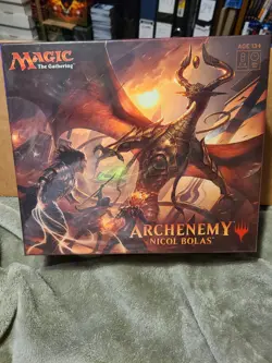 MTG Magic Archenemy Nicol Bolas Factory Sealed Box Set 4 60-Card Decks 20 Scheme - Image 1