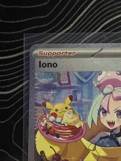 Pokemon TCG Paldea Evolved Iono Full Art Holo Card 269/193 Special Illustration - Image 2