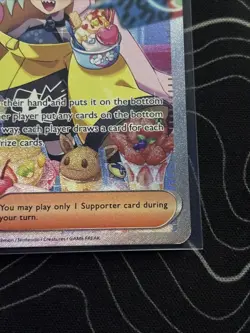 Pokemon TCG Paldea Evolved Iono Full Art Holo Card 269/193 Special Illustration - Image 4