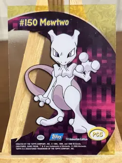 Pokemon #150 MEWTWO Clear Card PC5 Topps NEVER Played With - Image 1