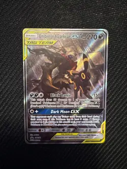 Pokemon TCG Umbreon & Darkrai GX SM241 Sun & Moon Promo Card NM Condition - Image 1