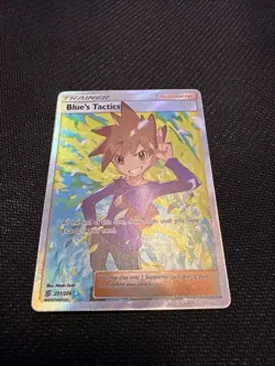 Pokemon TCG Blue's Tactics Holo Full Art Ultra Rare Card 231/236 - Image 2