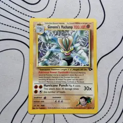 Giovanni's Machamp | 6/132 | Holo Pokemon Card TCG Gym Challenge Set - Image 1