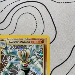 Giovanni's Machamp | 6/132 | Holo Pokemon Card TCG Gym Challenge Set - Image 4