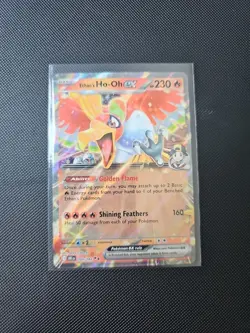 Ethans Ho-oh EX 039/182 Destined Rivals Pack Fresh Pokemon Card - Image 1