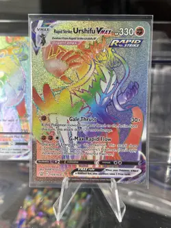 Rapid Strike Urshifu VMAX 169/163 Battle Styles Secret Rare Pokemon Card - Image 1