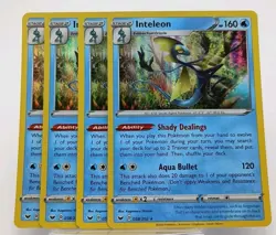 4x Pokemon TCG Card - Inteleon Holo 58/202 | Sword & Shield | NM/MINT - Image 1