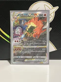 Charizard V Star SWSH262 Black Star Promo NM Pokemon Card Ultra Rare Secret NM - Image 1