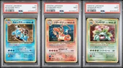 PSA 9 1999 Pokemon Card CD Promo Japanese Vintage Charizard Blastoise Venusaur - Image 1