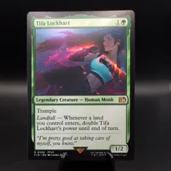 Tifa Lockhart 0206 Final Fantasy MTG NM - Image 1
