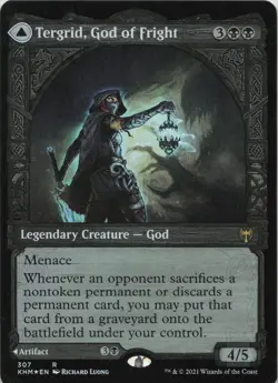 Tergrid, God of Fright (Showcase) - FOIL - R Kaldheim 307 - MTG - Image 1