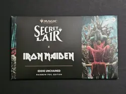 MTG Secret Lair: Iron Maiden: Eddie Unchained (Rainbow Foil Edition) (Sealed) - Image 1