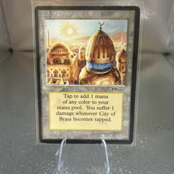 MTG Magic The Gathering MP Arabian Nights CITY OF BRASS - Image 1