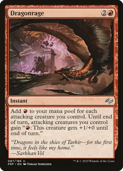 Dragonrage [Fate Reforged] Foil Near Mint - Image 1
