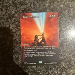 Force of Negation MTG Avatar The Last Airbender Borderless (Non-Foil) - Image 1
