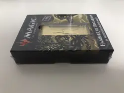 Hammer Of Bogardan 24 Karat Gold Plated Ingot Magic Gathering MTG Limited 1993 - Image 3