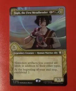 MTG - Toph, the First Metalbender - Showcase - Avatar The Last Airbender - Image 1
