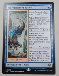 Stormchaser's Talent Bloomburrow Regular - Image 1