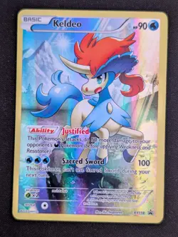 Keldeo XY118 Promo Pokemon Card TCG Pokemon Trading Card Game Generations NM - Image 1