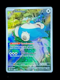 Snorlax 51 Promo Pokemon Scarlet Violet 2023 NM ?????? - Image 1