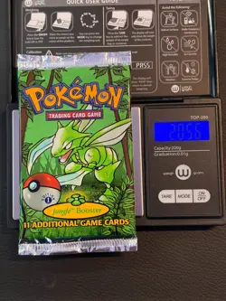 1999 Pokemon Jungle 1st Edition Booster Pack | Factory Sealed & Box Fresh! - Image 3
