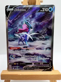 Pokemon Crown Zenith - GG38/GG70 Suicune V - Galarian Gallery - NM/M - Image 1