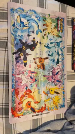 Pokemon TCG Prismatic Evolutions Super Premium Collection Playmat ONLY - Image 1