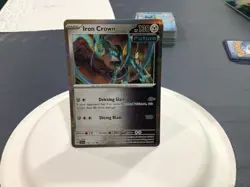 POKEMON HOLO FOIL RARE IRON CROWN 132/191 - Image 1