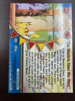 The Mandarin Island Miss Match OR16 TOPPS POKEMON TV ANIMATION MP - Image 2