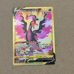 Pokemon Brilliant Stars Galarian Moltres V 183/172 Secret Rare Full Art Holo - Image 3